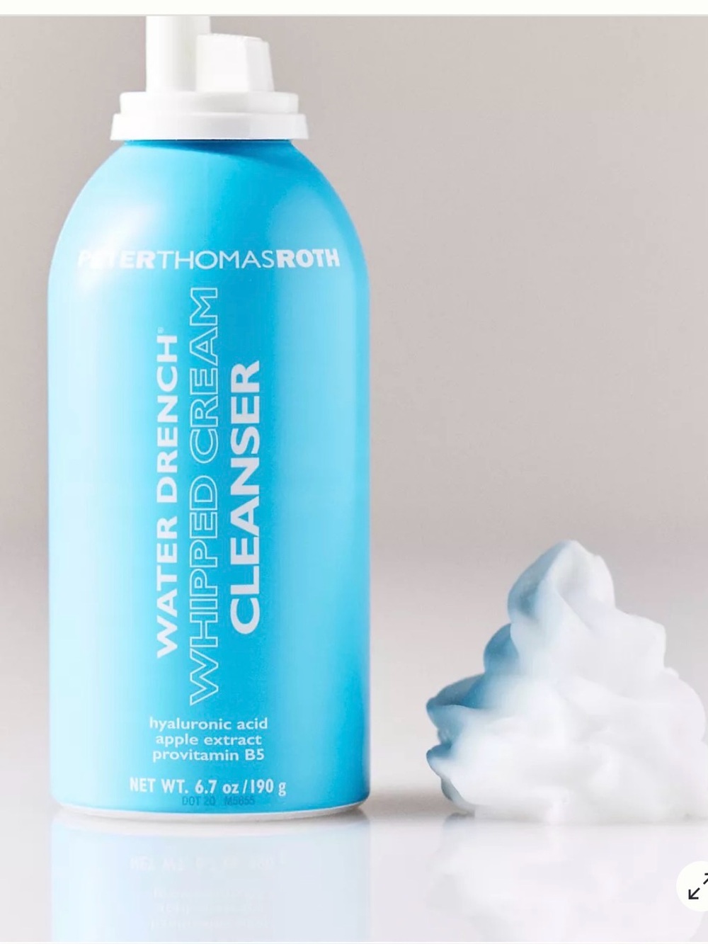 Peter Thomas Roth Water Drench Whipped Cream Cleanser - Light Blue